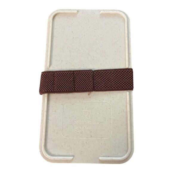 Wheat Straw Bento Lunch Box with Bamboo Lid – WIN Women’s Inclusion Network – BP - Picture 4 of 5